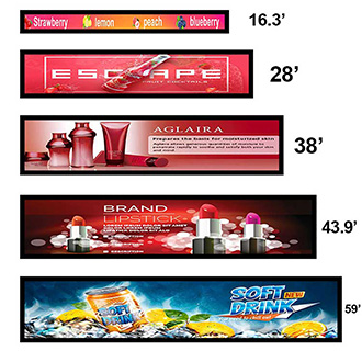 18.8 Inch Digital Stretched Shelf Bar Type LCD Display
