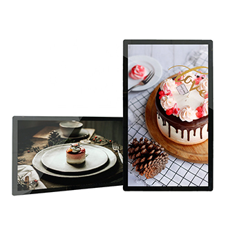 Indoor Wall Mount Advertising Digital Signage Ultra Thin LCD Display Screen