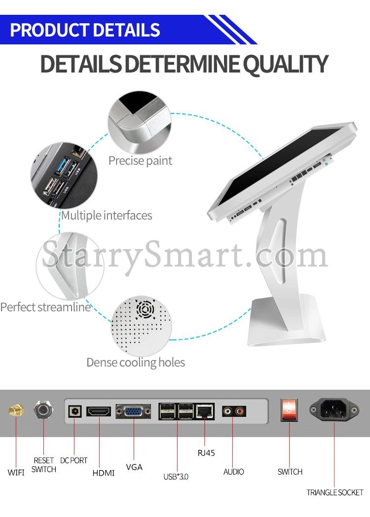 USB Android Windows LCD Advertising Player Interactive Displays Touch Screen Kiosk